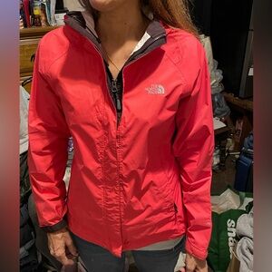 north face rain jacket